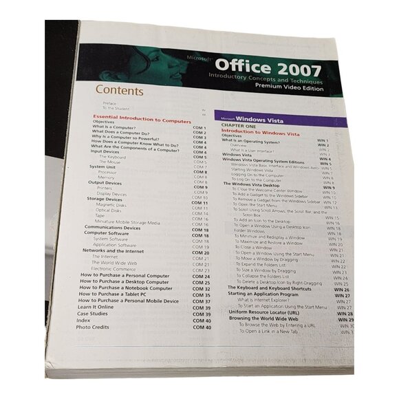 Microsoft Office 2007: Introductory Concepts and Techniques Premium Video - GOOD - Picture 4 of 9